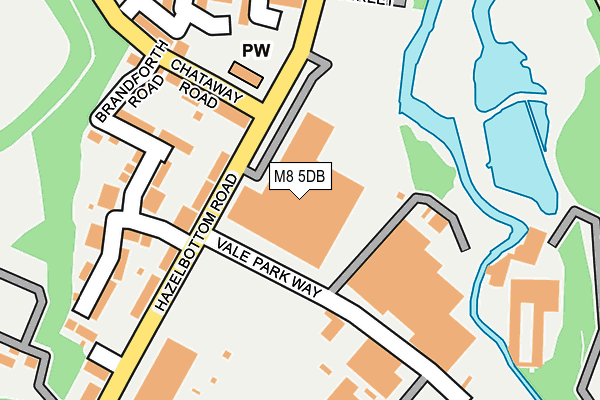M8 5DB map - OS OpenMap – Local (Ordnance Survey) M8 5DB map - OS OpenMap – Local (Ordnance Survey)