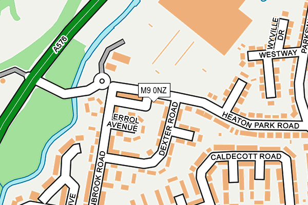 M9 0NZ map - OS OpenMap – Local (Ordnance Survey) M9 0NZ map - OS OpenMap – Local (Ordnance Survey)