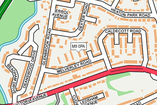 M9 0PA map - OS OpenMap – Local (Ordnance Survey) M9 0PA map - OS OpenMap – Local (Ordnance Survey)