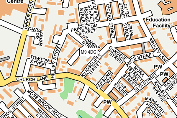 M9 4DG map - OS OpenMap – Local (Ordnance Survey) M9 4DG map - OS OpenMap – Local (Ordnance Survey)