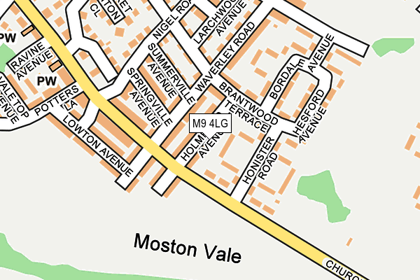 M9 4LG map - OS OpenMap – Local (Ordnance Survey) M9 4LG map - OS OpenMap – Local (Ordnance Survey)