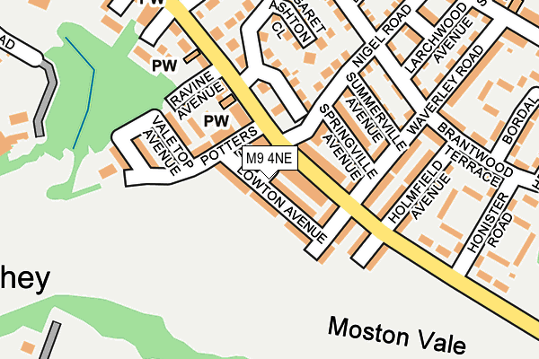 M9 4NE map - OS OpenMap – Local (Ordnance Survey) M9 4NE map - OS OpenMap – Local (Ordnance Survey)