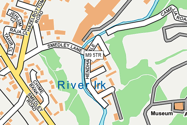 M9 5TR map - OS OpenMap – Local (Ordnance Survey) M9 5TR map - OS OpenMap – Local (Ordnance Survey)
