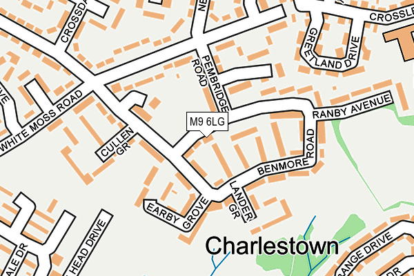 M9 6LG map - OS OpenMap – Local (Ordnance Survey) M9 6LG map - OS OpenMap – Local (Ordnance Survey)