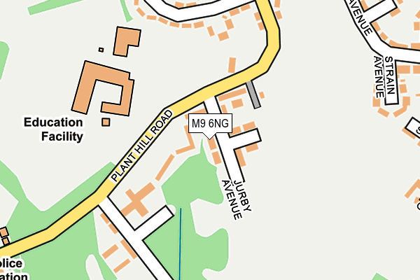 M9 6NG map - OS OpenMap – Local (Ordnance Survey) M9 6NG map - OS OpenMap – Local (Ordnance Survey)