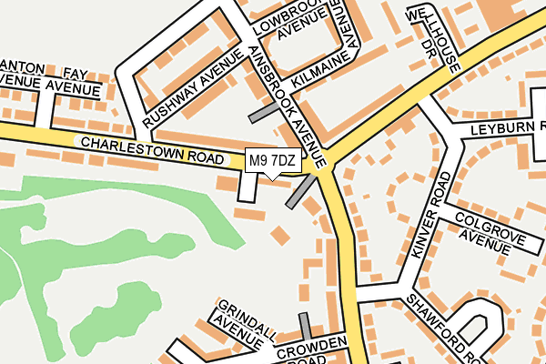 M9 7DZ map - OS OpenMap – Local (Ordnance Survey) M9 7DZ map - OS OpenMap – Local (Ordnance Survey)