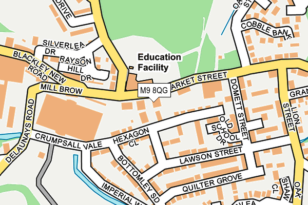 M9 8QG map - OS OpenMap – Local (Ordnance Survey) M9 8QG map - OS OpenMap – Local (Ordnance Survey)
