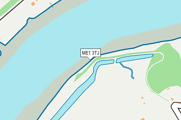 ME1 3TJ map - OS OpenMap – Local (Ordnance Survey)