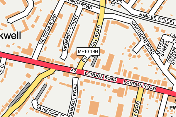 ME10 1BH map - OS OpenMap – Local (Ordnance Survey) ME10 1BH map - OS OpenMap – Local (Ordnance Survey)