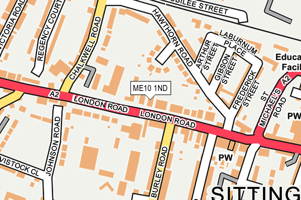 ME10 1ND map - OS OpenMap – Local (Ordnance Survey) ME10 1ND map - OS OpenMap – Local (Ordnance Survey)