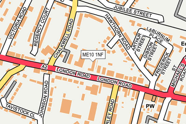 ME10 1NF map - OS OpenMap – Local (Ordnance Survey) ME10 1NF map - OS OpenMap – Local (Ordnance Survey)