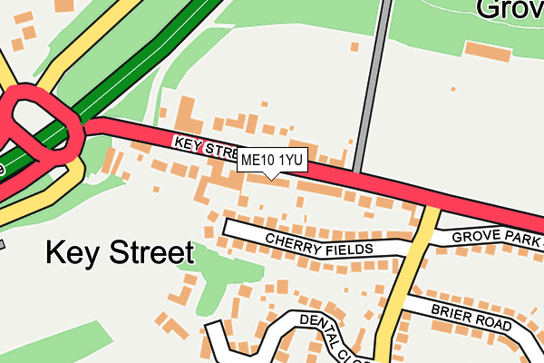 ME10 1YU map - OS OpenMap – Local (Ordnance Survey) ME10 1YU map - OS OpenMap – Local (Ordnance Survey)