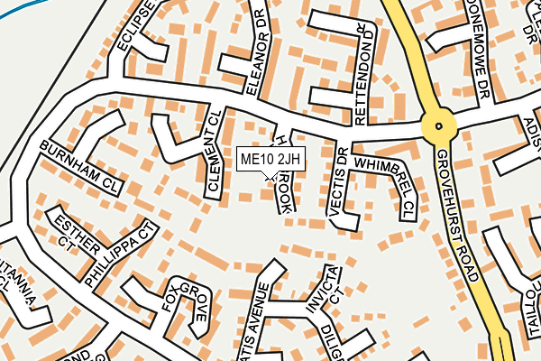 ME10 2JH map - OS OpenMap – Local (Ordnance Survey) ME10 2JH map - OS OpenMap – Local (Ordnance Survey)