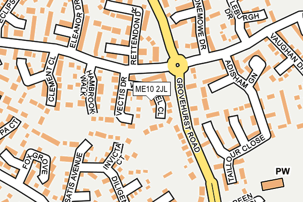 ME10 2JL map - OS OpenMap – Local (Ordnance Survey) ME10 2JL map - OS OpenMap – Local (Ordnance Survey)