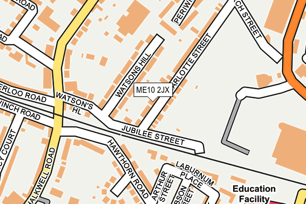 ME10 2JX map - OS OpenMap – Local (Ordnance Survey) ME10 2JX map - OS OpenMap – Local (Ordnance Survey)
