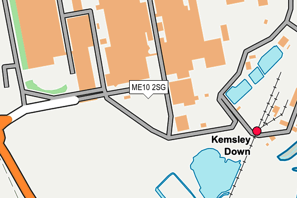 ME10 2SG map - OS OpenMap – Local (Ordnance Survey) ME10 2SG map - OS OpenMap – Local (Ordnance Survey)