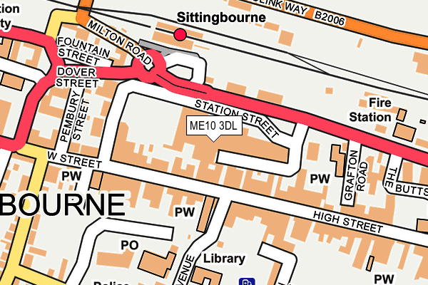ME10 3DL map - OS OpenMap – Local (Ordnance Survey) ME10 3DL map - OS OpenMap – Local (Ordnance Survey)