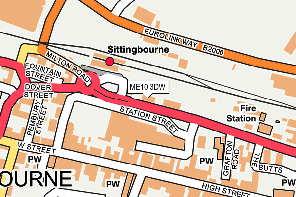 ME10 3DW map - OS OpenMap – Local (Ordnance Survey) ME10 3DW map - OS OpenMap – Local (Ordnance Survey)