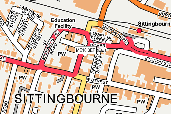 ME10 3EF map - OS OpenMap – Local (Ordnance Survey) ME10 3EF map - OS OpenMap – Local (Ordnance Survey)