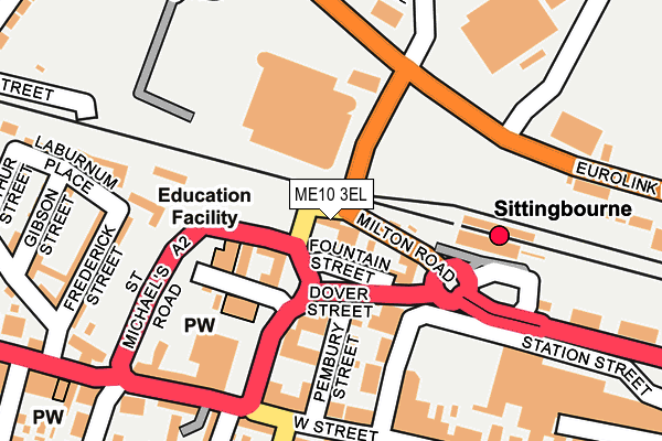 ME10 3EL map - OS OpenMap – Local (Ordnance Survey) ME10 3EL map - OS OpenMap – Local (Ordnance Survey)