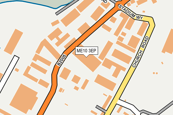 ME10 3EP map - OS OpenMap – Local (Ordnance Survey) ME10 3EP map - OS OpenMap – Local (Ordnance Survey)