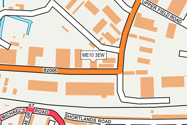 ME10 3EW map - OS OpenMap – Local (Ordnance Survey) ME10 3EW map - OS OpenMap – Local (Ordnance Survey)