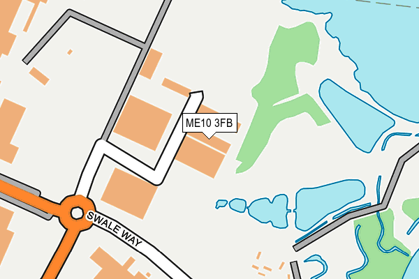 ME10 3FB map - OS OpenMap – Local (Ordnance Survey) ME10 3FB map - OS OpenMap – Local (Ordnance Survey)