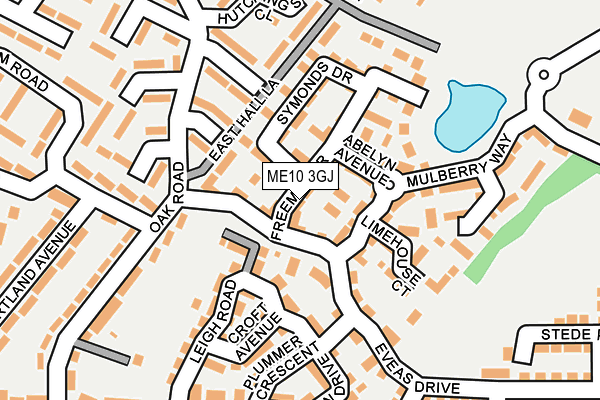 ME10 3GJ map - OS OpenMap – Local (Ordnance Survey) ME10 3GJ map - OS OpenMap – Local (Ordnance Survey)