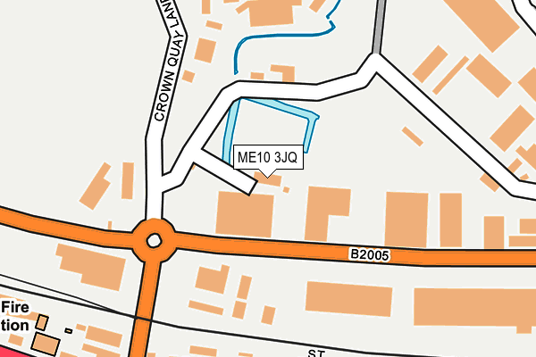 ME10 3JQ map - OS OpenMap – Local (Ordnance Survey) ME10 3JQ map - OS OpenMap – Local (Ordnance Survey)