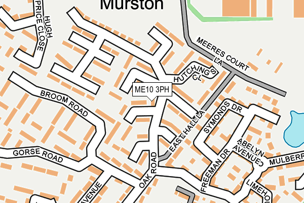 ME10 3PH map - OS OpenMap – Local (Ordnance Survey) ME10 3PH map - OS OpenMap – Local (Ordnance Survey)