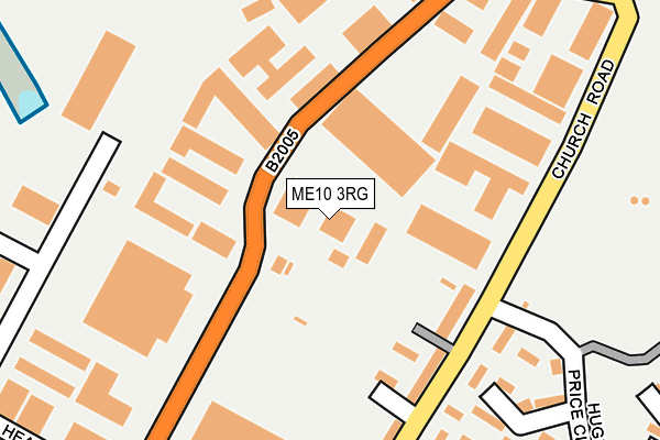 ME10 3RG map - OS OpenMap – Local (Ordnance Survey) ME10 3RG map - OS OpenMap – Local (Ordnance Survey)