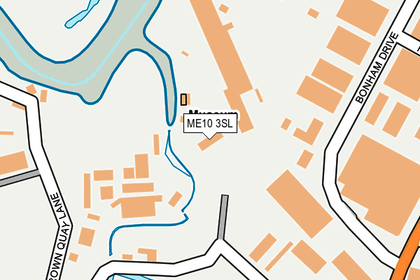 ME10 3SL map - OS OpenMap – Local (Ordnance Survey) ME10 3SL map - OS OpenMap – Local (Ordnance Survey)