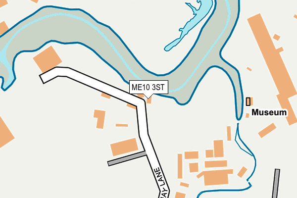ME10 3ST map - OS OpenMap – Local (Ordnance Survey) ME10 3ST map - OS OpenMap – Local (Ordnance Survey)