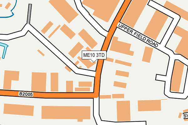 ME10 3TD map - OS OpenMap – Local (Ordnance Survey) ME10 3TD map - OS OpenMap – Local (Ordnance Survey)