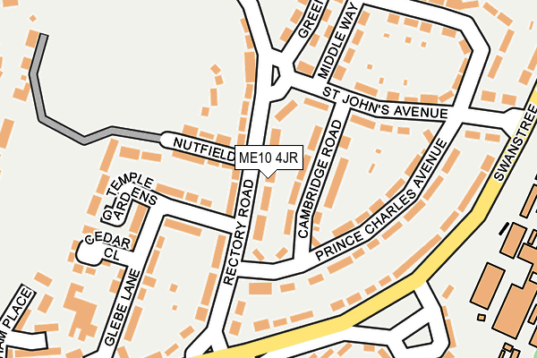 ME10 4JR map - OS OpenMap – Local (Ordnance Survey) ME10 4JR map - OS OpenMap – Local (Ordnance Survey)
