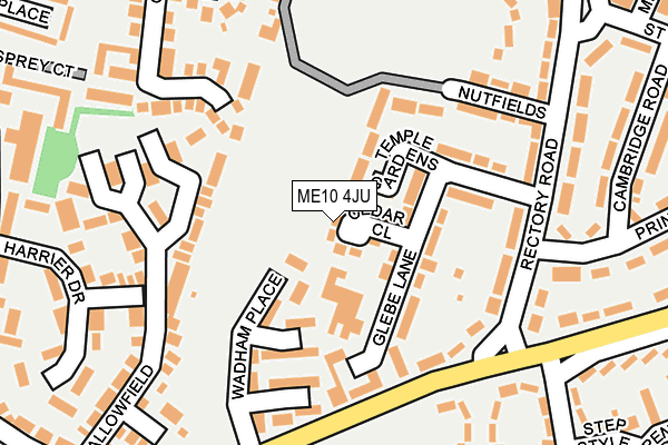 ME10 4JU map - OS OpenMap – Local (Ordnance Survey) ME10 4JU map - OS OpenMap – Local (Ordnance Survey)