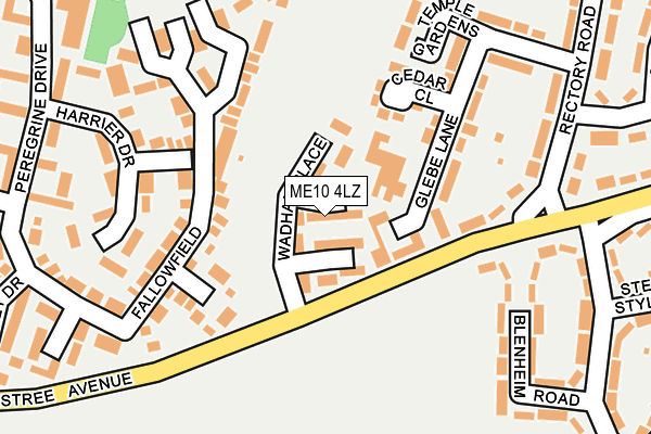 ME10 4LZ map - OS OpenMap – Local (Ordnance Survey) ME10 4LZ map - OS OpenMap – Local (Ordnance Survey)