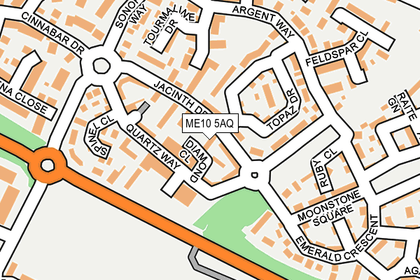 ME10 5AQ map - OS OpenMap – Local (Ordnance Survey) ME10 5AQ map - OS OpenMap – Local (Ordnance Survey)