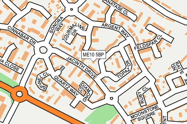 ME10 5BP map - OS OpenMap – Local (Ordnance Survey) ME10 5BP map - OS OpenMap – Local (Ordnance Survey)