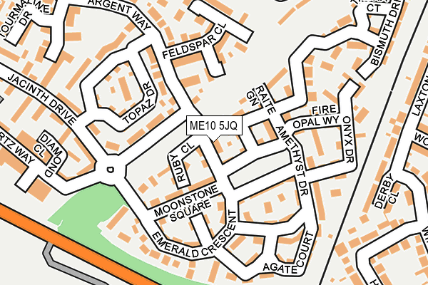 ME10 5JQ map - OS OpenMap – Local (Ordnance Survey) ME10 5JQ map - OS OpenMap – Local (Ordnance Survey)