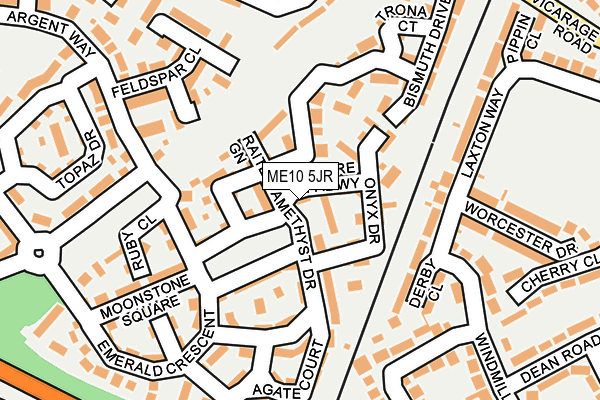 ME10 5JR map - OS OpenMap – Local (Ordnance Survey) ME10 5JR map - OS OpenMap – Local (Ordnance Survey)