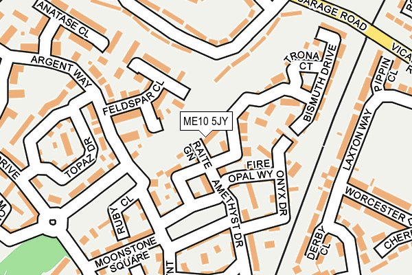 ME10 5JY map - OS OpenMap – Local (Ordnance Survey) ME10 5JY map - OS OpenMap – Local (Ordnance Survey)