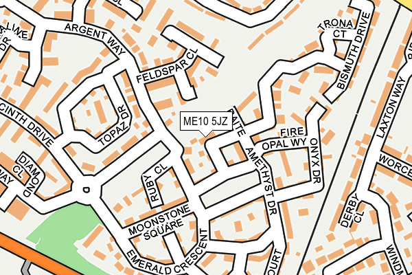 ME10 5JZ map - OS OpenMap – Local (Ordnance Survey) ME10 5JZ map - OS OpenMap – Local (Ordnance Survey)