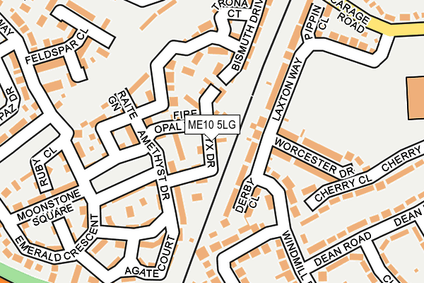 ME10 5LG map - OS OpenMap – Local (Ordnance Survey) ME10 5LG map - OS OpenMap – Local (Ordnance Survey)