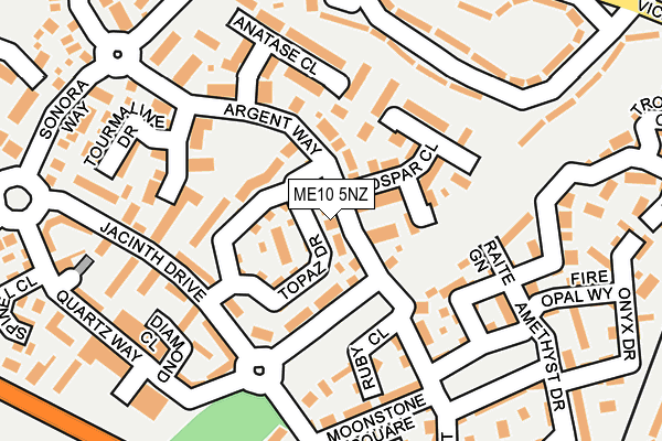 ME10 5NZ map - OS OpenMap – Local (Ordnance Survey) ME10 5NZ map - OS OpenMap – Local (Ordnance Survey)