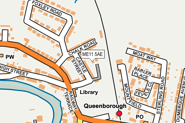 ME11 5AE map - OS OpenMap – Local (Ordnance Survey) ME11 5AE map - OS OpenMap – Local (Ordnance Survey)