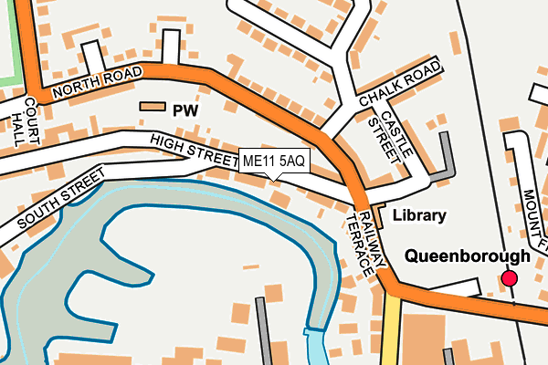 ME11 5AQ map - OS OpenMap – Local (Ordnance Survey)