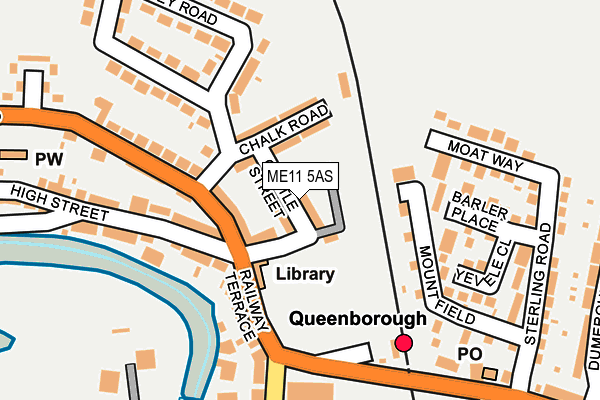 ME11 5AS map - OS OpenMap – Local (Ordnance Survey) ME11 5AS map - OS OpenMap – Local (Ordnance Survey)