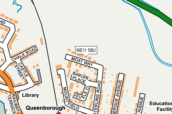 ME11 5BU map - OS OpenMap – Local (Ordnance Survey) ME11 5BU map - OS OpenMap – Local (Ordnance Survey)