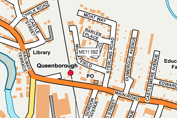 ME11 5BZ map - OS OpenMap – Local (Ordnance Survey) ME11 5BZ map - OS OpenMap – Local (Ordnance Survey)